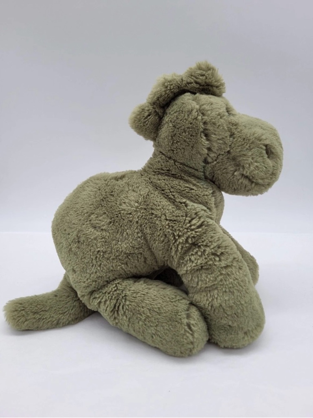 Jellycat Green Huggady Dino Dinosaur Plush Stuffed Animal 13" - Picture 3 of 8